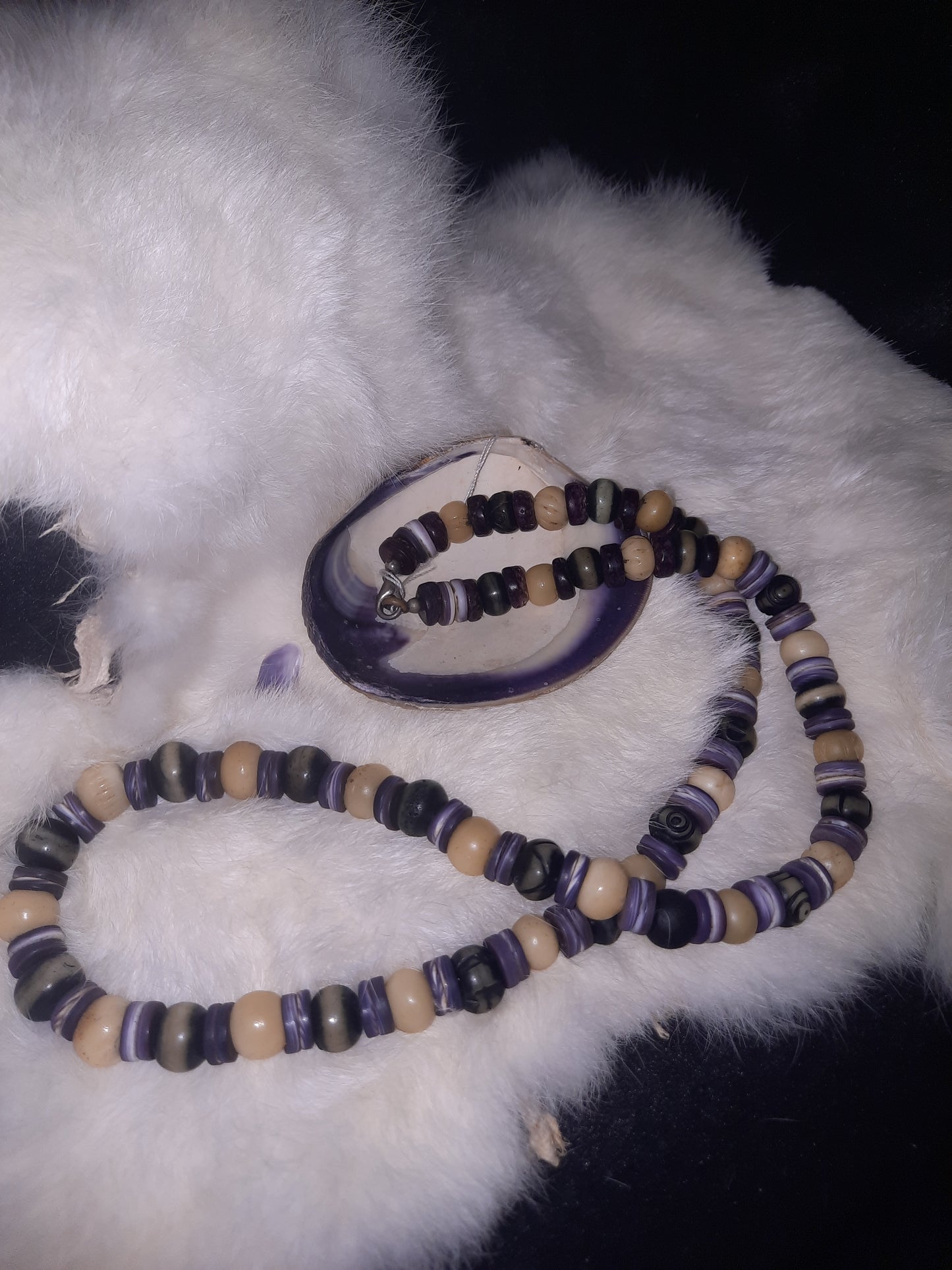 Wampum Necklace- 006